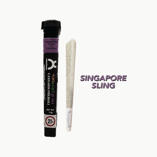 urbanXtracts - Singapore Sling - 1G - Pre-Roll - 1