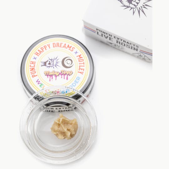 Punch Edibles & Extracts - Welchez Tier 4 Live Rosin Cold Cure Badder (1g) - 1
