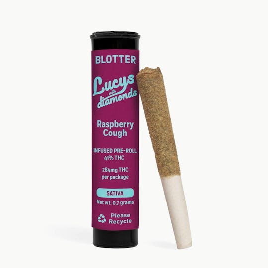 Blotter - Lucys | Pop Tarts | Diamond Infused PreRoll Dipped in Kief | 1/2g - 1
