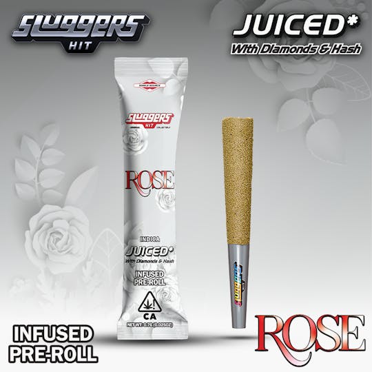 Sluggers Hit - Sluggers - Infused Preroll - 0.7g - Rose - 1