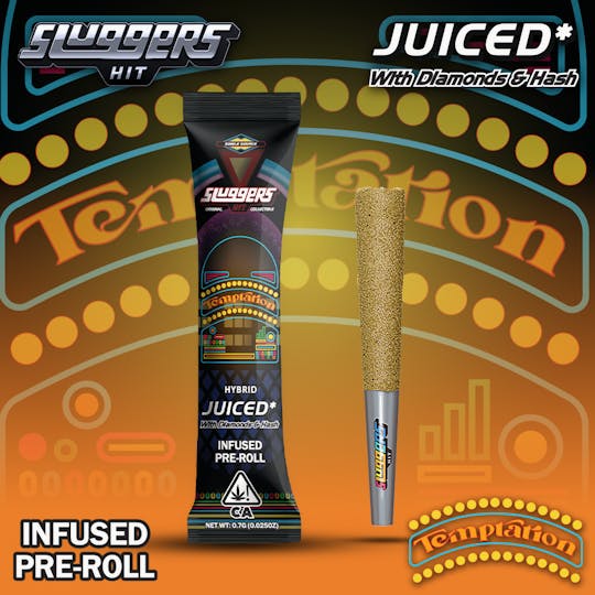 Sluggers Hit - Sluggers - Infused Preroll - 0.7g - Temptation - 1