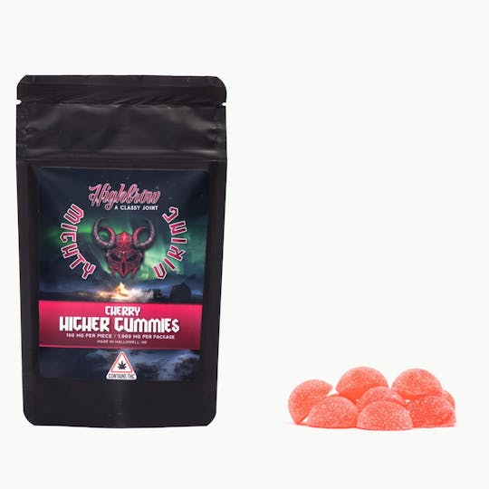 Highbrow - Highbrow/Mighty Viking Cherry Limeade Higher Gummies 1000mg - 1