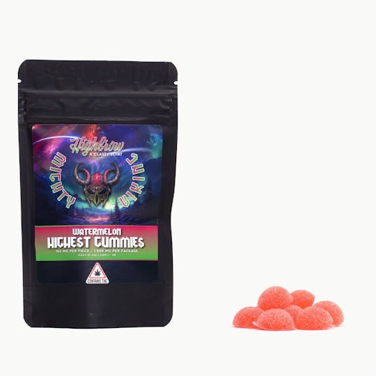 Highbrow - Highbrow/Mighty Viking Watermelon Highest Gummies 1500mg - 1