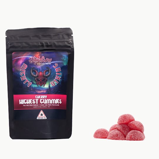 Highbrow - Highbrow/Mighty Viking Cherry Limeade Highest Gummies 1500mg - 1