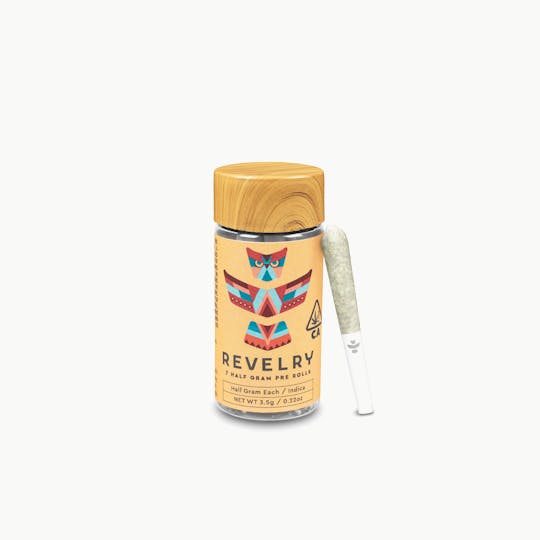 Revelry Herb Co - Golden Oreoz - Indica - Pre Roll 7pk (3.5g) - 1