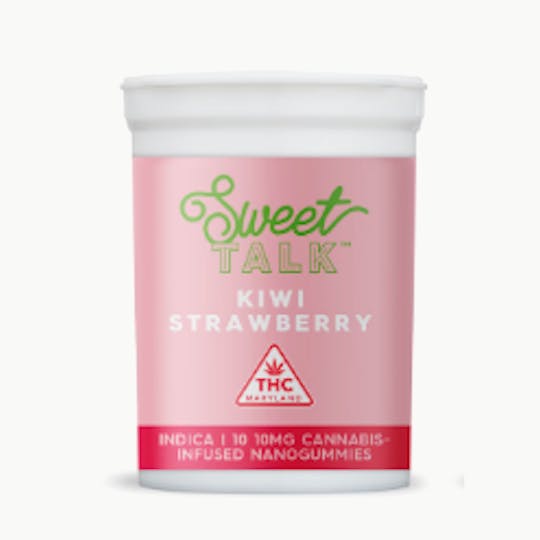 Sweet Talk - Kiwi Strawberry - 100mg Nano Gummies 10pk - 1