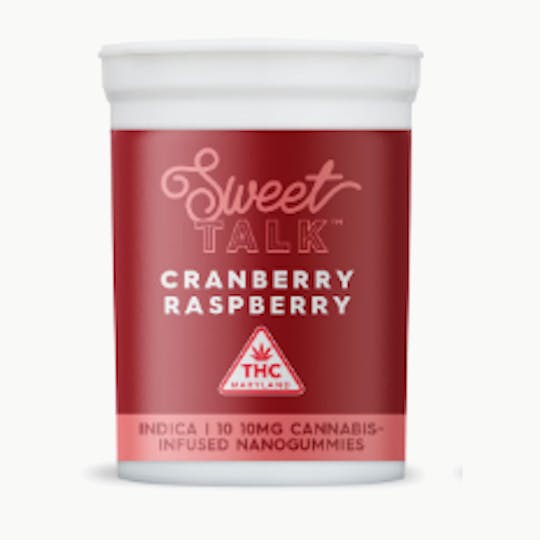 Sweet Talk - Cranberry Raspberry - 100mg Nano Gummies 10pk - 1