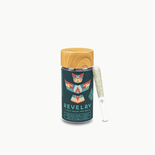 Revelry Herb Co - Peanut Butter Cups - Hybrid - Pre Roll 7pk (3.5g) - 1