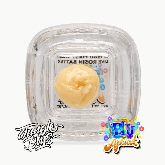 Jungle Boys - Jungle Boys | Blu Apricot - 1g 90-120u 1st Wash Live Rosin Batter - 1
