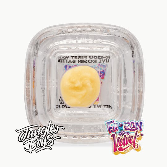 Jungle Boys - Jungle Boys | Frozen Velvet - .5g 90-120u 1st Wash Live Rosin Batter - 1