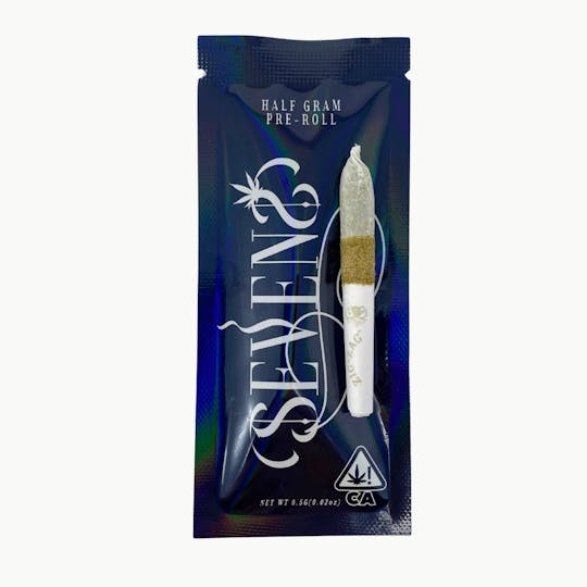 SEVENS - Jet Fuel Runtz - 1/2G Single Infused Pre-roll | Sevens - 1
