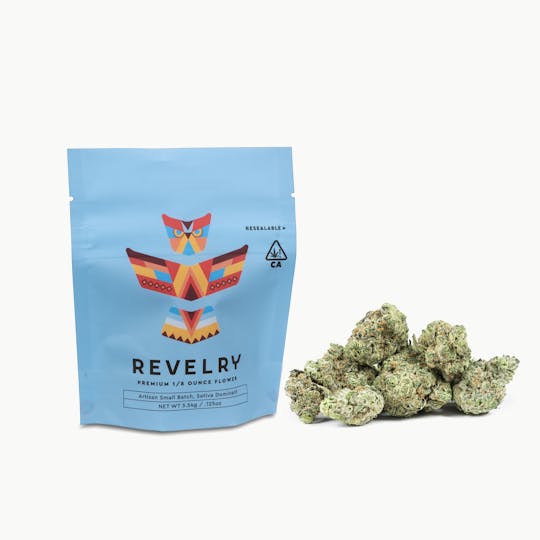 Revelry Herb Co - Lost Coast Haze - Sativa - Eighth (3.5g) - 1