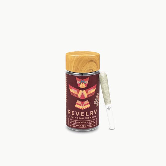 Revelry Herb Co - Mai Tai OG - Indica - Pre Roll 7pk (3.5g) - 1
