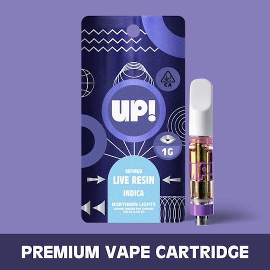 UP! - Northern Lights (Indica) Live Resin Cartridge 1g - 1