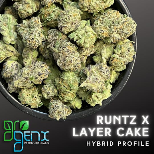 GroGenx - GroGenx - FLOWER (PREMIUM) - RUNTZ x LAYER CAKE - 1