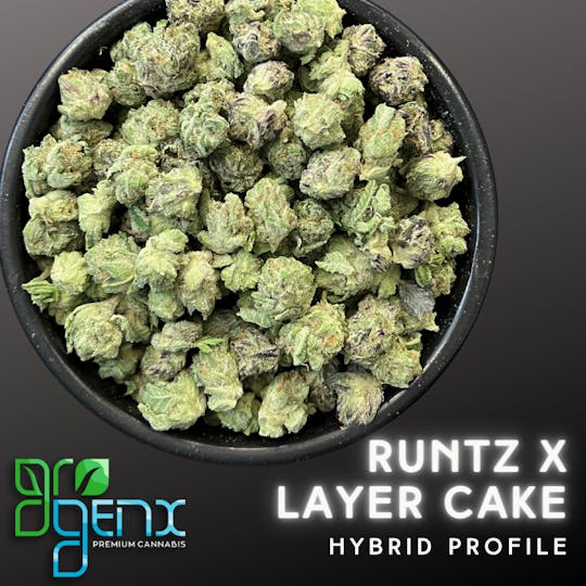 GroGenx - GroGenx - FLOWER (SMALLS) - RUNTZ X LAYER CAKE - 1