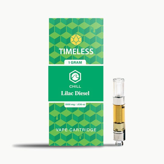 Timeless Vapes - Timeless Lilac Diesel 1000mg Vape Cartridge (Chill) - 1