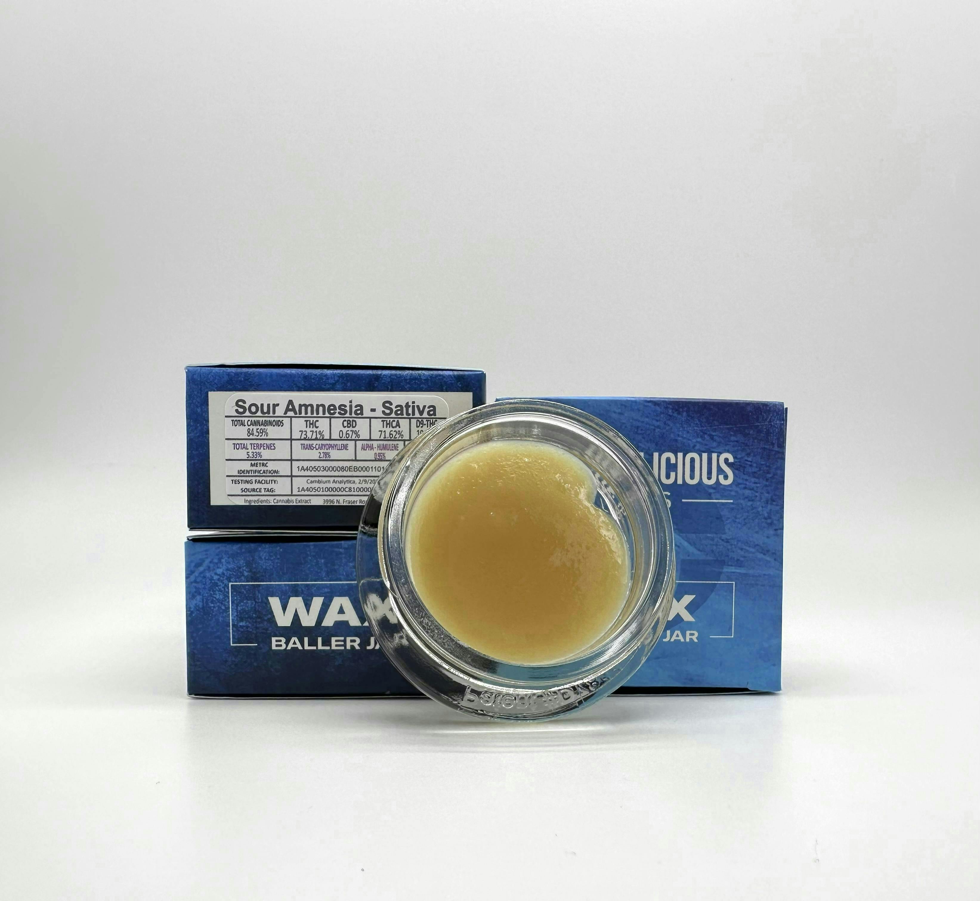 Cannalicious Labs - Cannalicious Labs | Sour Amnesia | Wax Concentrate - 1