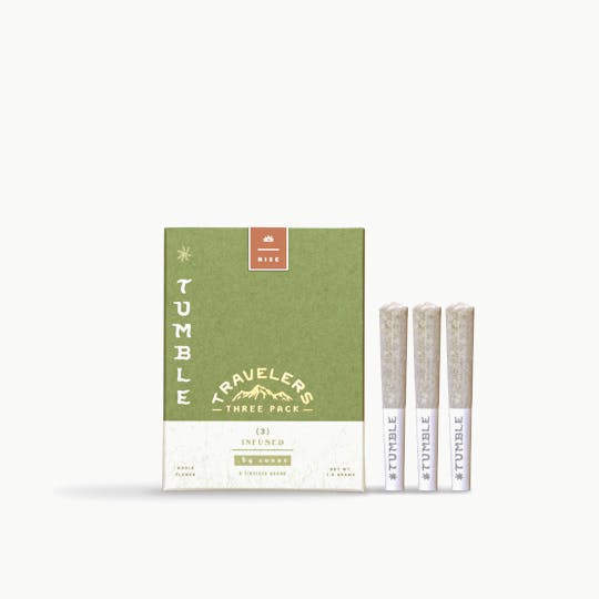 Timeless Vapes - Tumble Stripez Travelers Infused Pre Roll Pack - 1