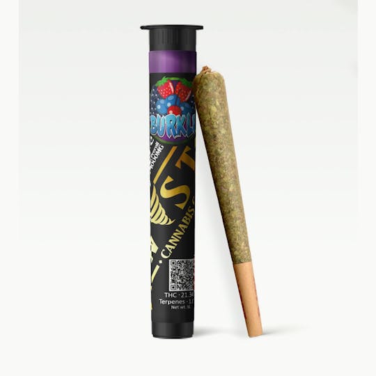 Kush Gardens - Twisted Preroll 1g - Burkle - 1