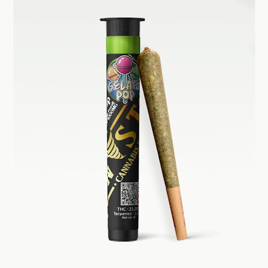 Kush Gardens - Twisted Preroll 1g - Gelato Pop - 1