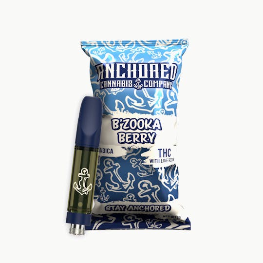 710Trading - Bzooka Berry - 1g Cart - Anchored - 1