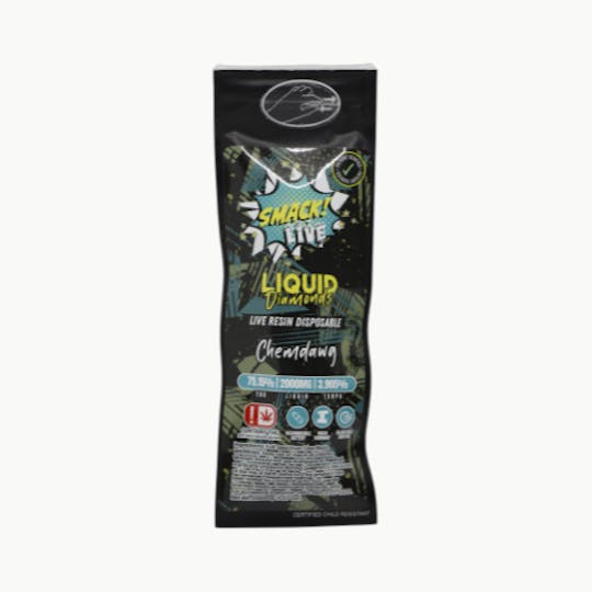 710Trading - Chemdawg LIVE RESIN 2g Premium Disposable - SMACK! - 1