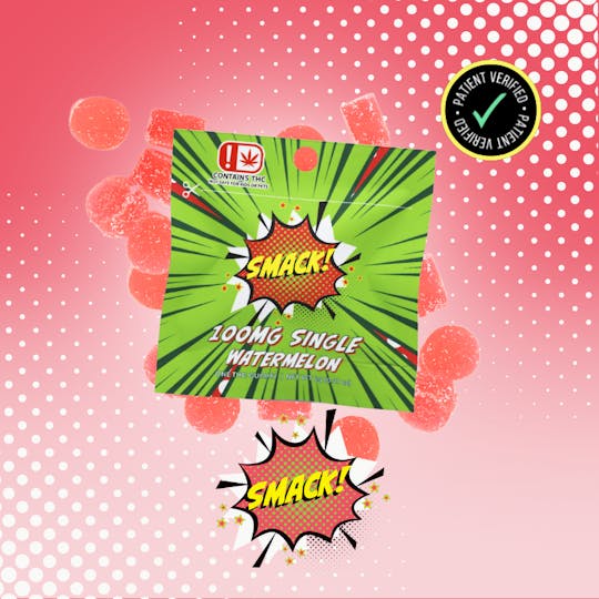 710Trading - SMACK! - Sour Watermelon -SINGLES- 100mg THC - 1