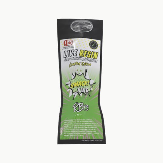 710Trading - RB13 Live Resin .5g Disposable - SMACK! - 1