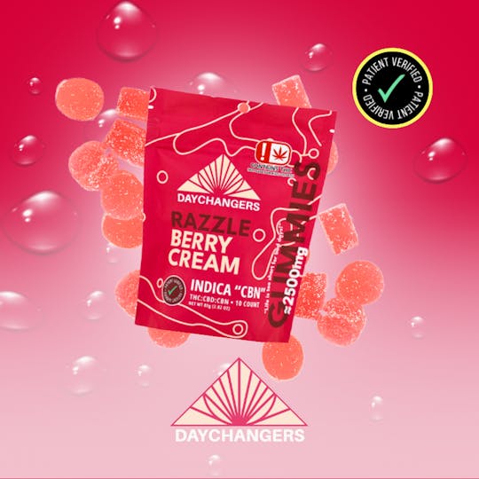 710Trading - Day Changers Razzleberry Cream Gummies - 1