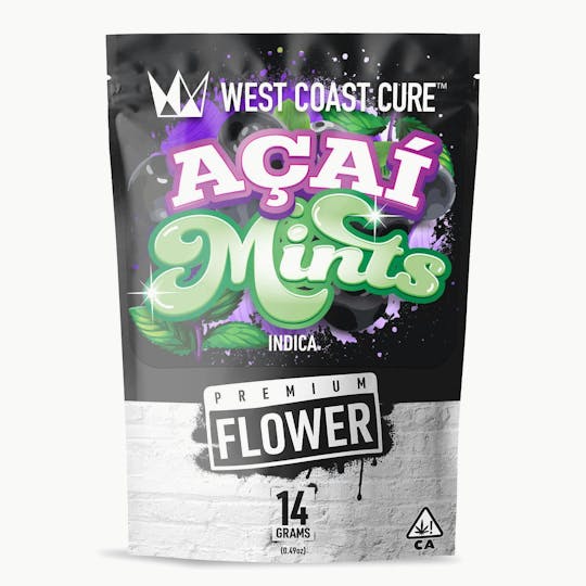 West Coast Cure - Acai Mints - 14G Premium Flower - 1
