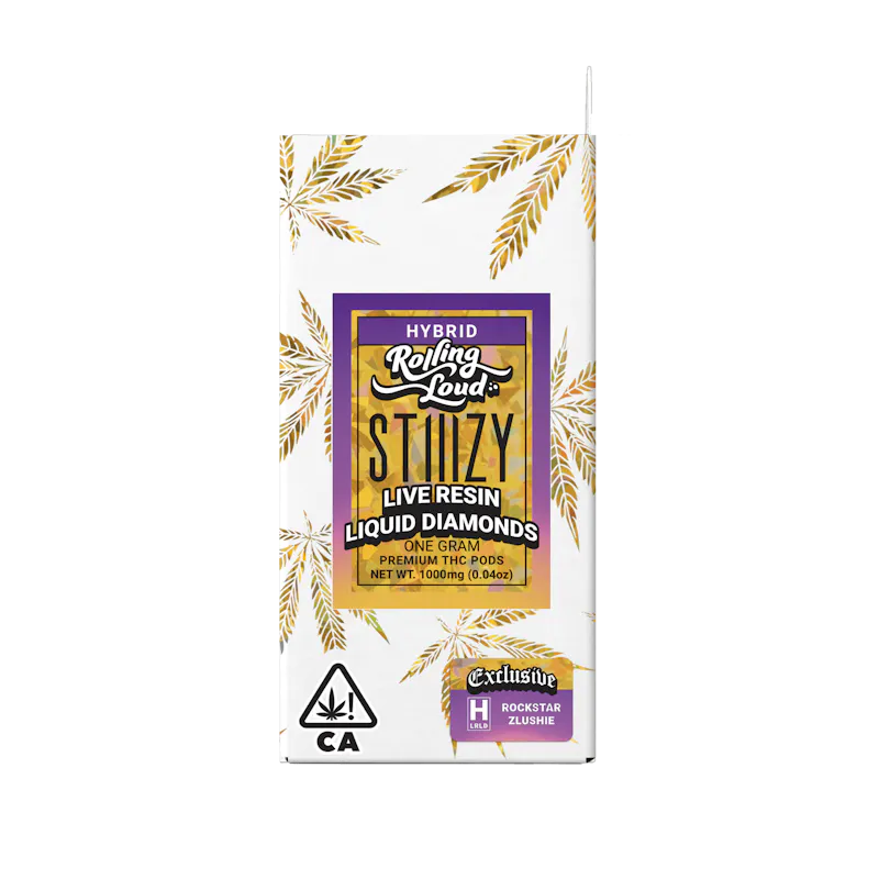 Rockstar Zlushie - 1G Stiiizy X Rolling Loud Premium Mylar
