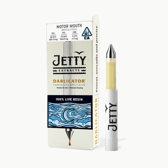 Jetty Extracts - Motor Mouth 100% Live Resin Dablicator™ Oil Applicator 1g - 1