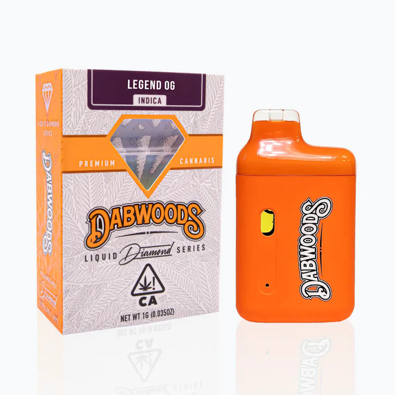 Dabwoods Legend OG Dab Bar Liquid Diamond 1g