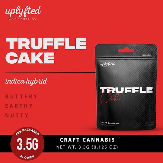 Uplyfted Cannabis Co - Truffle Cake 3.5g Pre-Pack - 1