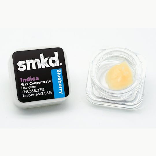 Kush Gardens - SMKD Concentrate 1g - Blueberry (Wax) - 1