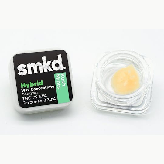 Kush Gardens - SMKD Concentrate 1g - Kush Mints (Wax) - 1