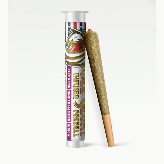 Kush Gardens - Old Hammer 0.5g Infused Preroll- 9lb Hammer - 1