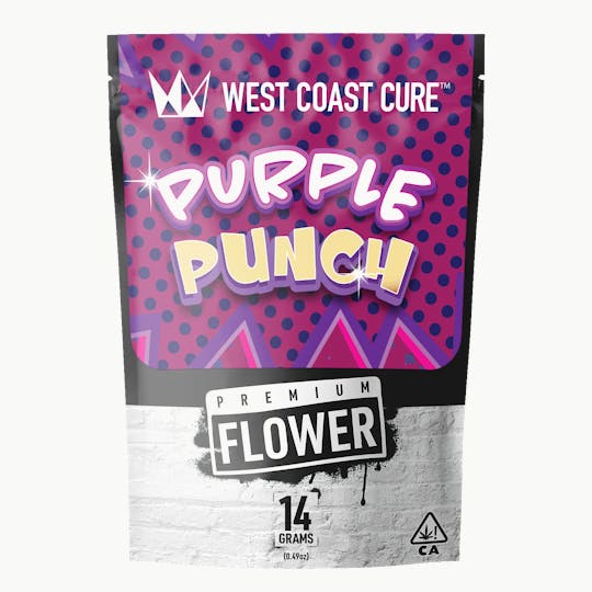 West Coast Cure - Purple Punch - 14G Premium Flower - 1