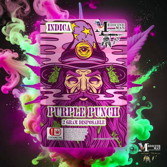 Medicine Man - MedMan 2g - Purple Punch - 1