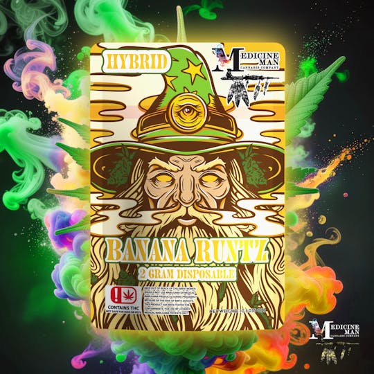 Medicine Man - MedMan 2g - Banana Runtz - 1