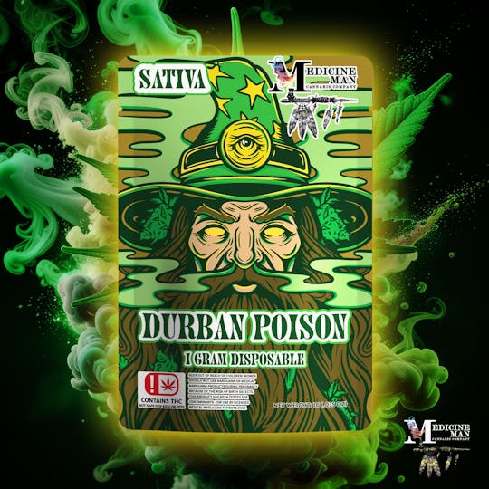 Medicine Man - MedMan 1g - Durban Poison - 1