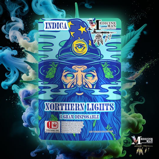Medicine Man - MedMan 1g - Northern Lights - 1