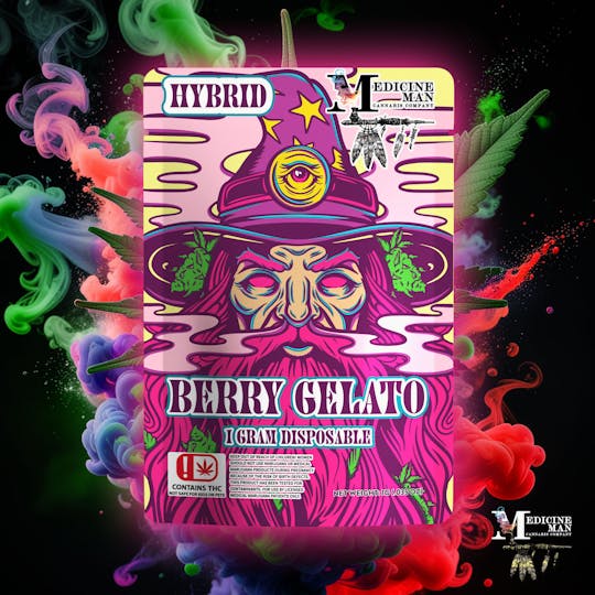 Medicine Man - MedMan 1g - Berry Gelato - 1