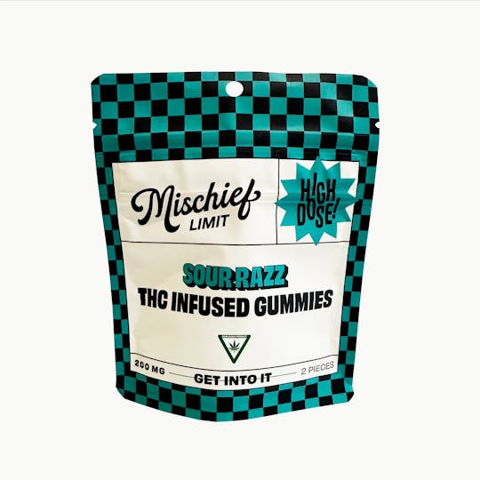 Mischief - Mischief | Sour Razz | Gummies | 200mg - 1