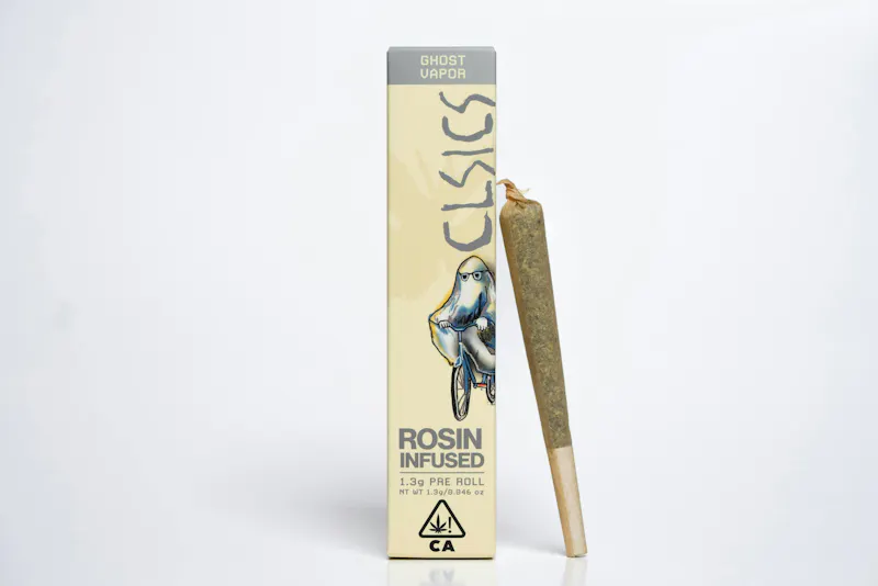 CLSICS - Ghost Vapor - Rosin Infused Joint - 1.3g pre-roll
