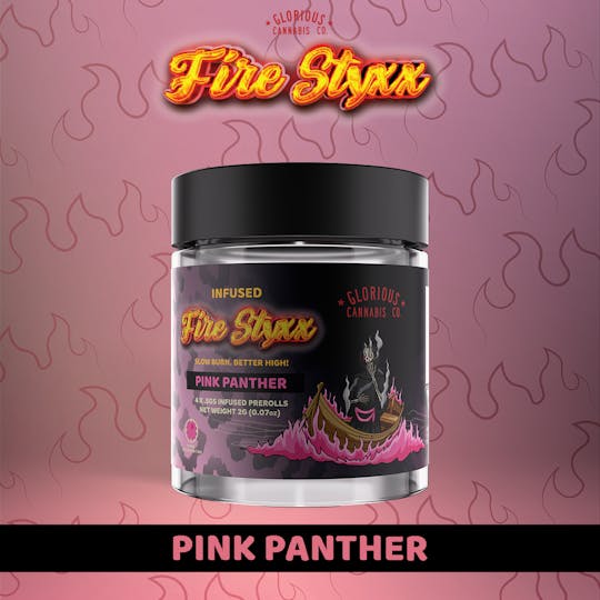Glorious Cannabis Company - Fire Styxx 4X.5G | Pink Panther | Glorious Cannabis Co. - 1