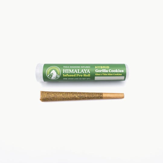 HIMALAYA - Gorilla Cookies - Infused-Pre-Roll - 1G - 1