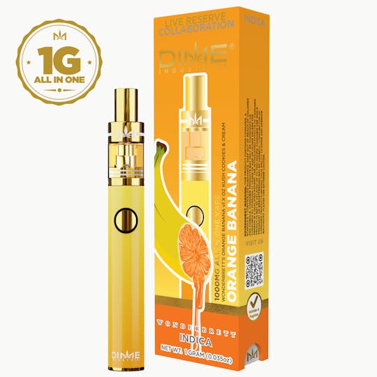 Dime Industries - Orange Banana | Wonderbrett Collaboration - 1