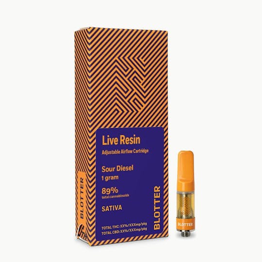 Blotter - Sour Diesel | Liquid Live Resin Cartridge | 1g - 1